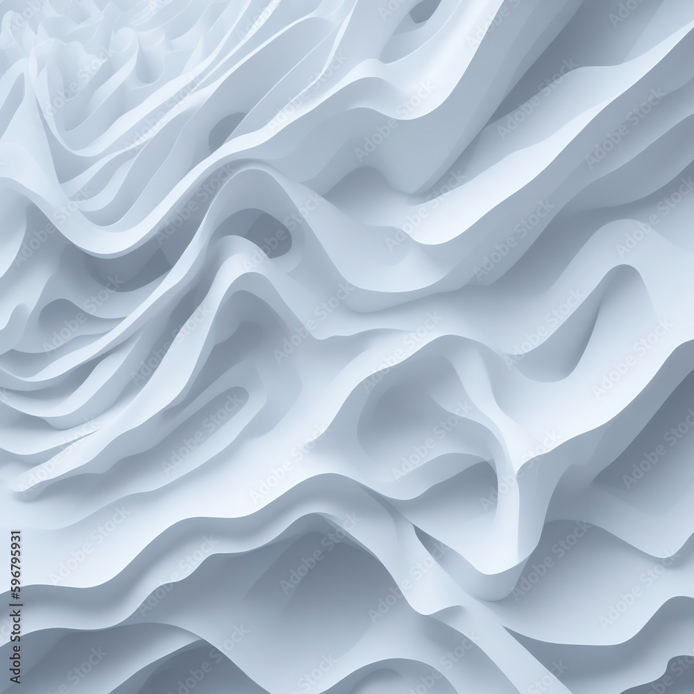 Obraz premium abstract white wave background