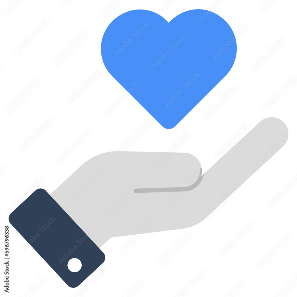 An icon design of heart An icon design of heart