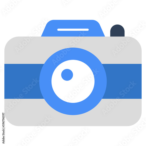 A unique design icon of camera 