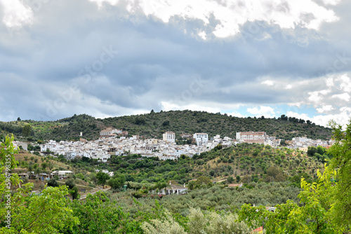 pueblos blancos de Andalucía Guaro Málaga España 