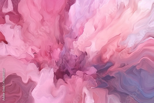 Pink background  ai generative