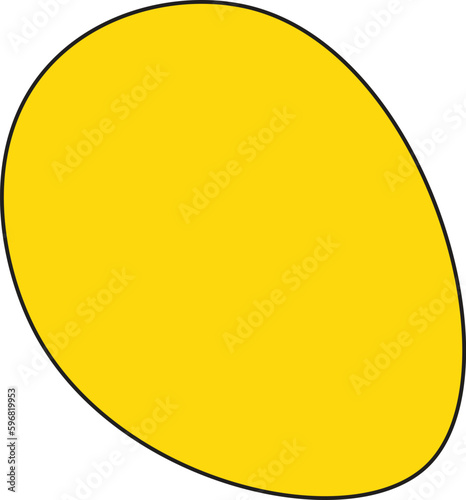 Modern creative abstract blob shape elements vector illustration. Creativity organic black blobs, blotch, inkblot and pebble, simple liquid amorphous Vector.