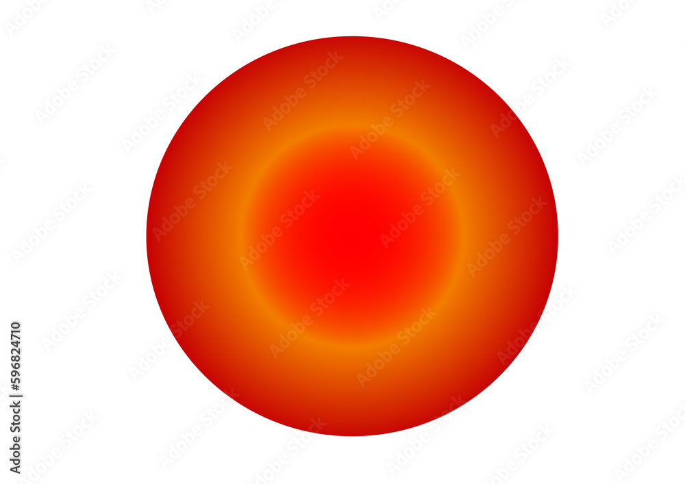 sphere isolated on white