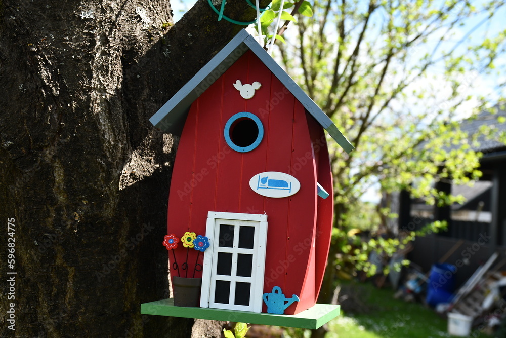 bird house in the garden bird house in the garden