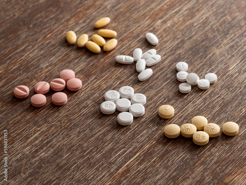 Medical Pills Medicines, Pharmaceutical concept