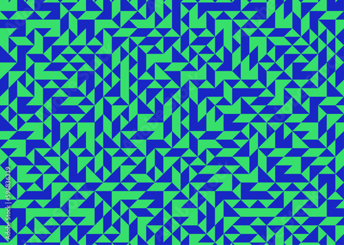 Color Rhombus tile tessellation pattern illustration