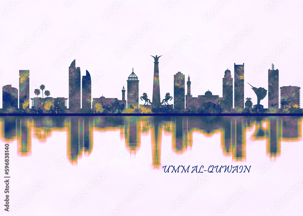 Fototapeta premium Umm al-Quwain Skyline