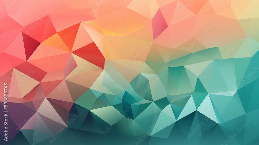 Obraz premium 16:9 AI generated wallpapers in 5824*3264pix, pastel colors