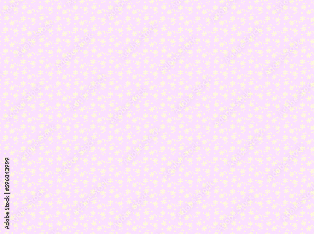 Free vector pink gentle flower pattern