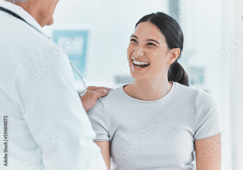 The only doctor I trust. Shot of a senior doctor shaking hands with a patient in greeting.
