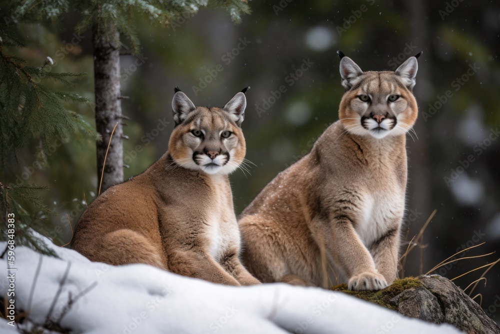 Obraz premium close up of lynx