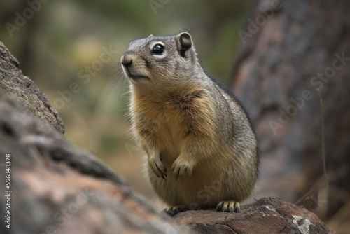 squirrel close up. © LumoSpectra