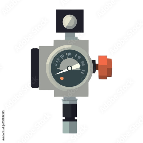 chrome gauge of measure tool