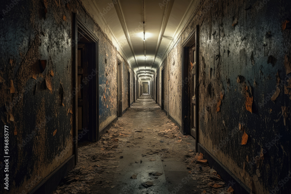 abandoned dark corridor generative ai abandoned dark corridor generative ai