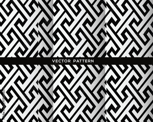 Modern art deco pattern Vector illustration or .Decorative flower texture background,labels and frames for packaging for luxury products in trendy linear pattern style.