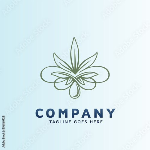 cosmetic cbd company need his logo