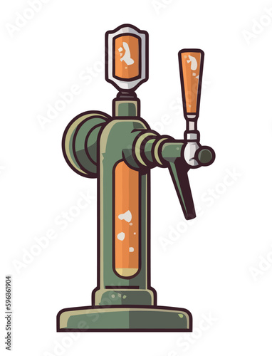 classic beer dispencer tap