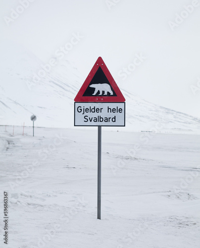 Polar Bear Sign