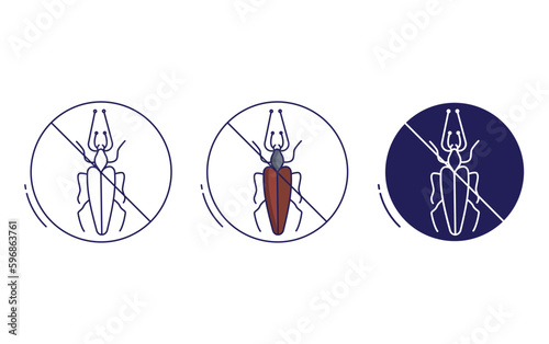 insecticide vector icon