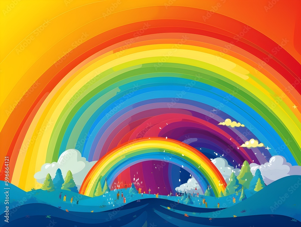 rainbow (Generative AI) rainbow (Generative AI)