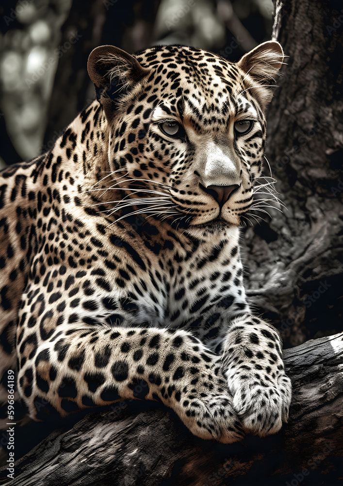 Fototapeta premium Wildlife Animal Illustration