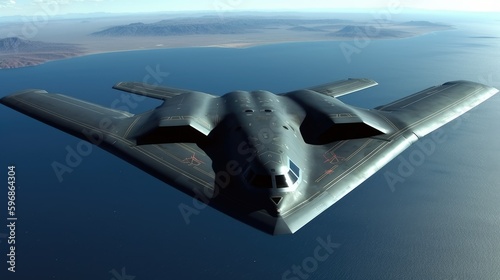 Northrop B-2 Spirit stealth bomber jet