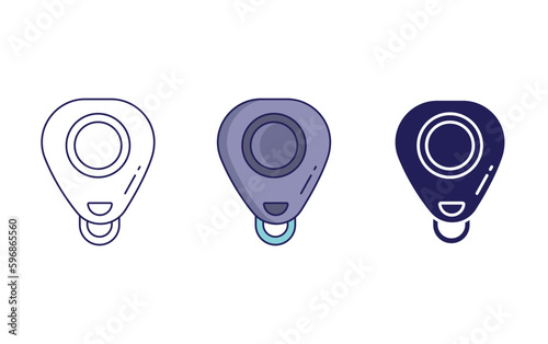 Clicker vector icon