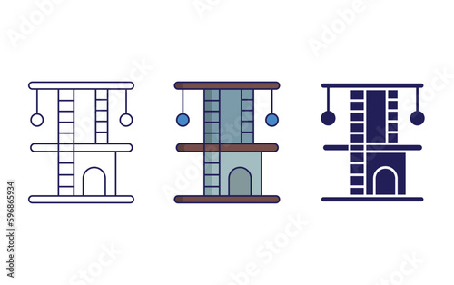 Scratcher vector icon