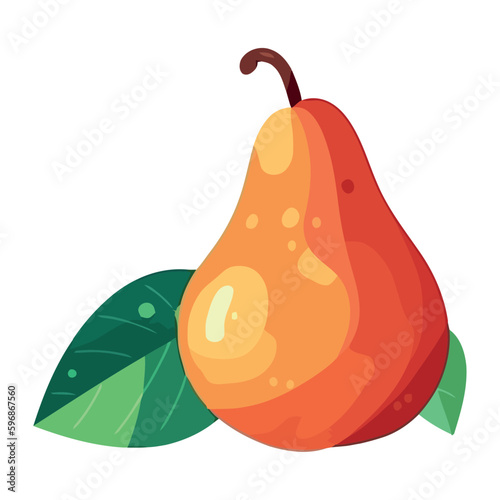 Juicy fruit and fresh vegetables, nature bounty