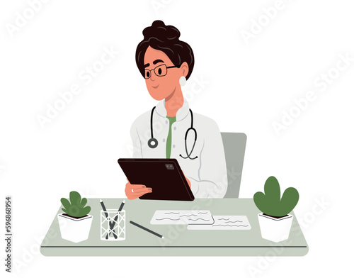 Management schedule. The doctor plans and organizes the working day, appoints consultations in the calendar and creates a list of patients.