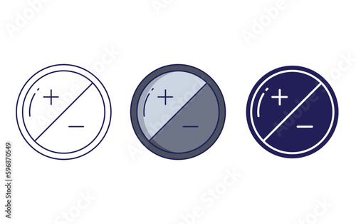 Exposure vector icon