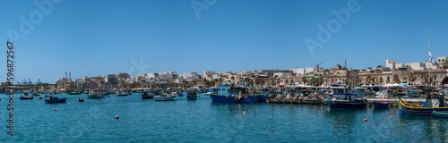 Fishing boats in the Marsaxlokk, Malta © Cinematographer