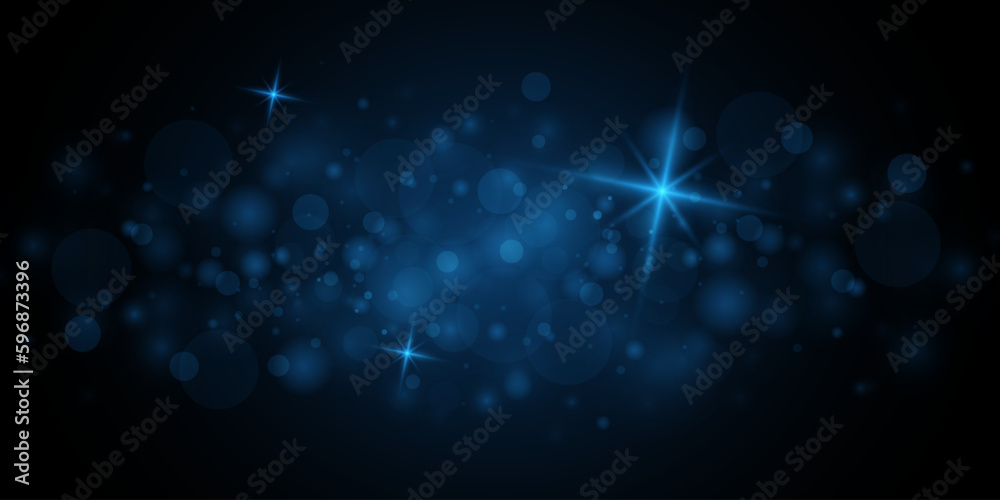 Shiny particle effect. Vector sparkles on a black background. Christmas light effect. Shiny magical dust particles. Sparks of dust and stars shine with a special light. Shiny particle effect. Vector sparkles on a black background. Christmas light effect. Shiny magical dust particles. Sparks of dust and stars shine with a special light.