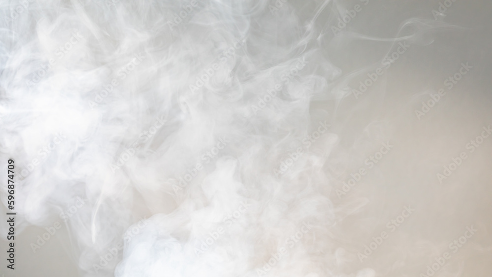 Obraz premium White smoke texture on light background