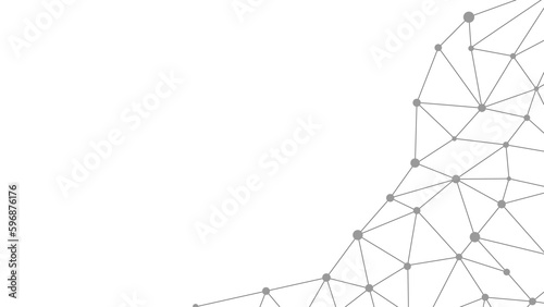 Abstract geometric background. Plexus mesh backdrop. Vector