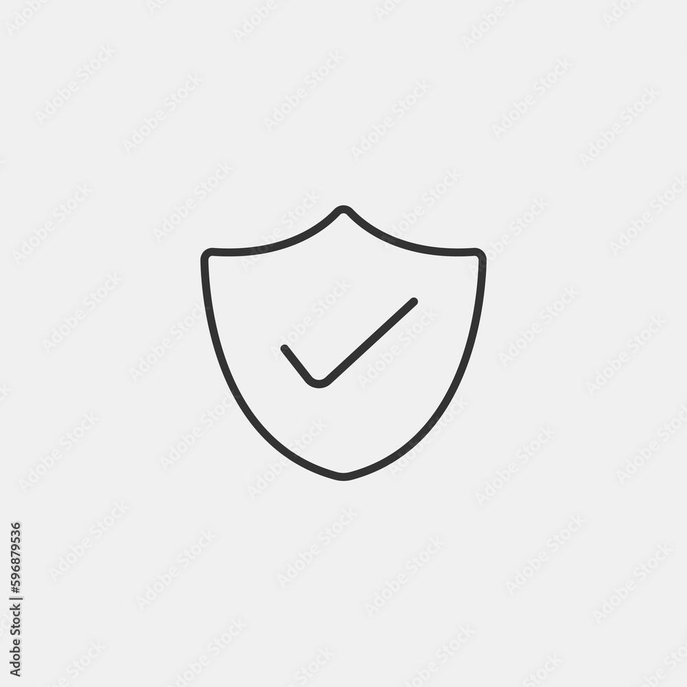 Security icon illustration sign Security icon illustration sign