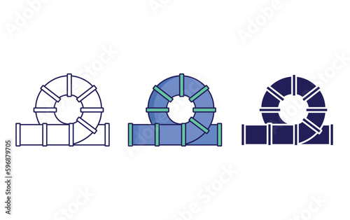tunnel vector icon