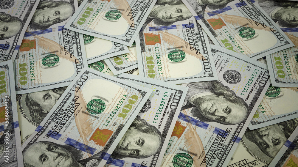 a big pile of the money. dollars usa a big pile of the money. dollars usa