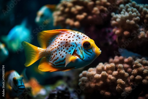 fish in aquarium © dehrig