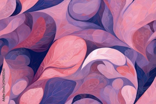 Beautiful pink violet periwinkle rough texture, abstract background or wallpaper. AI generated, human enhanced