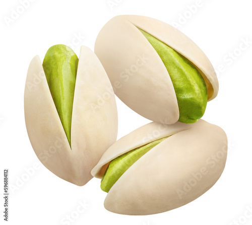 Wallpaper Mural Three delicious pistachios cut out Torontodigital.ca