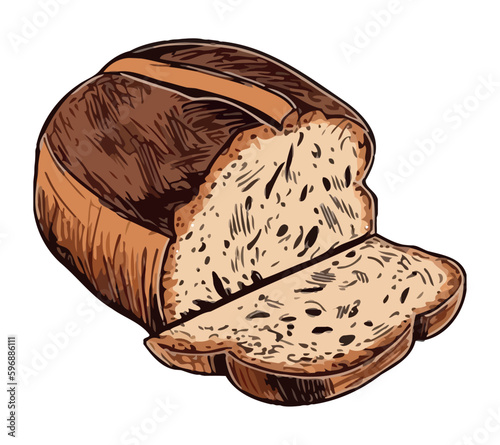 baguette symbolizes healthy eating and freshness