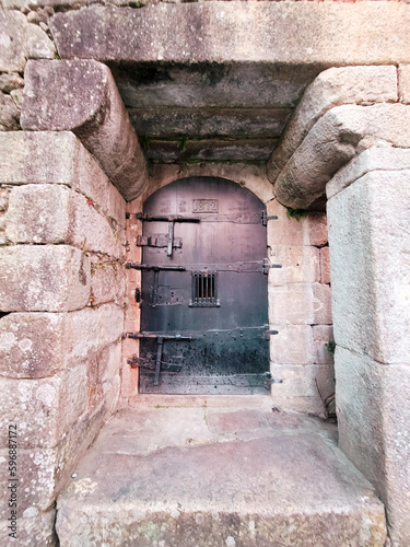 entrance to the fortress in Porgual (ID: 596887172)