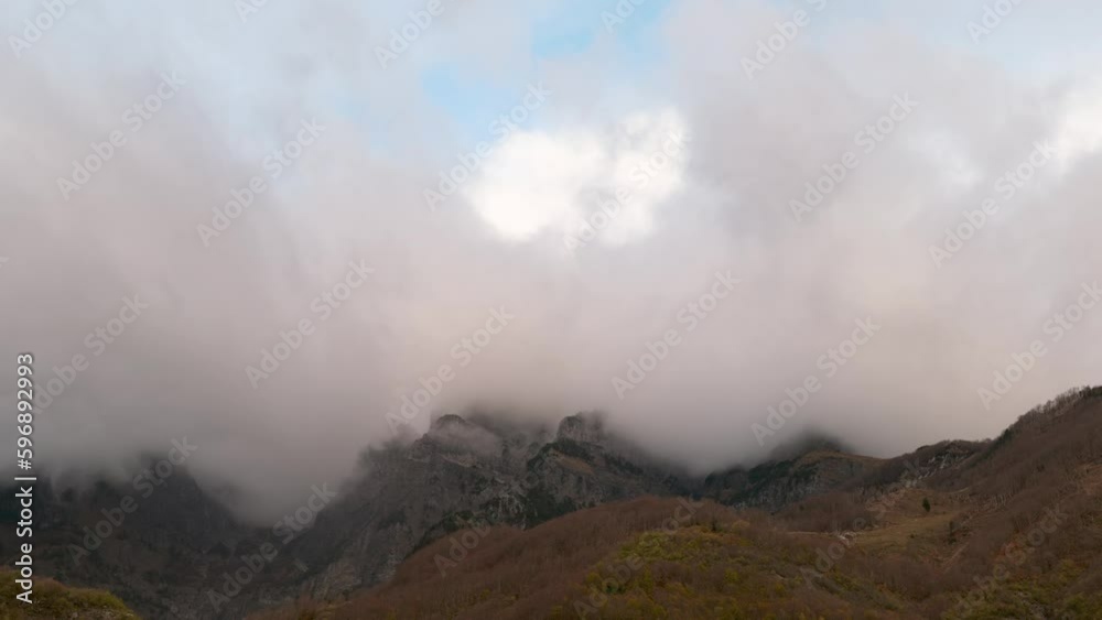 landscape timelapse in the mountains theth albania landscape timelapse in the mountains theth albania