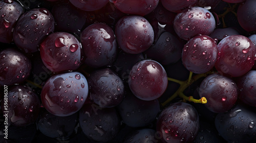 Illustration of grapes.
