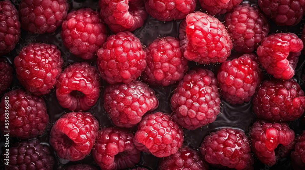 Illustration of raspberry. Illustration of raspberry.
