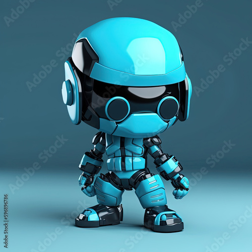 Wallpaper Mural Cute creatures illustration. Generative AI. Torontodigital.ca