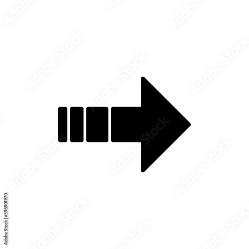 Arrow icon. Arrow symbol. Arrow icon for your web design.