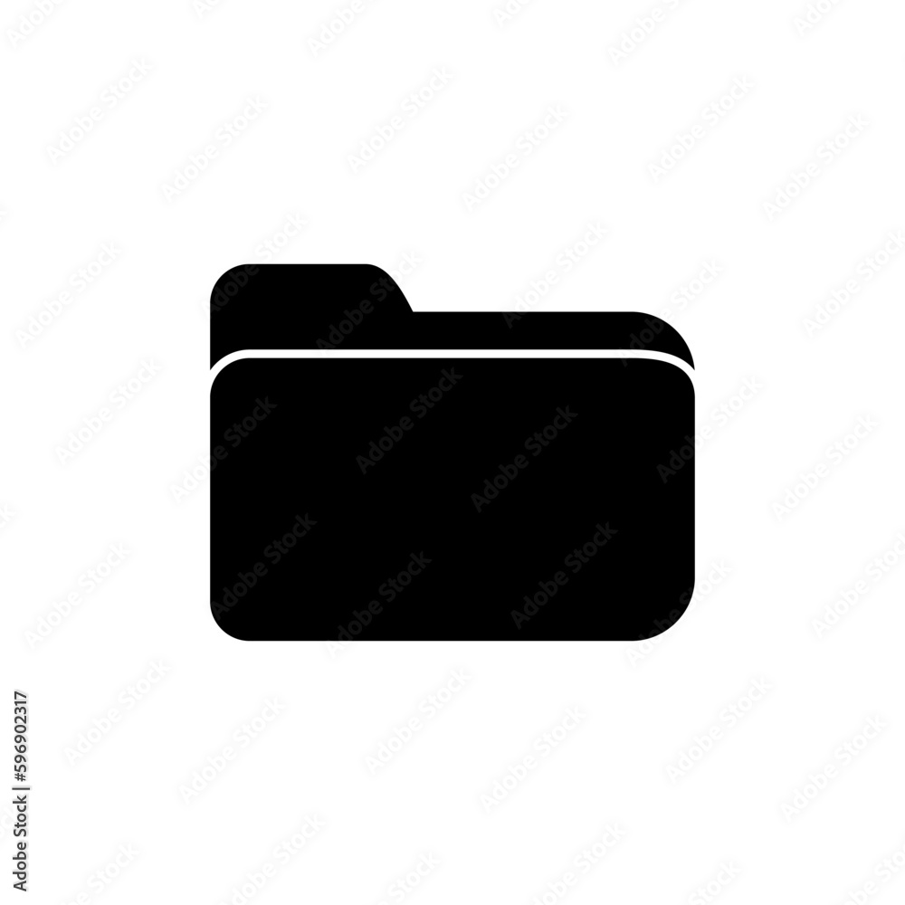 Folder icon vector. document folder icon Folder icon vector. document folder icon
