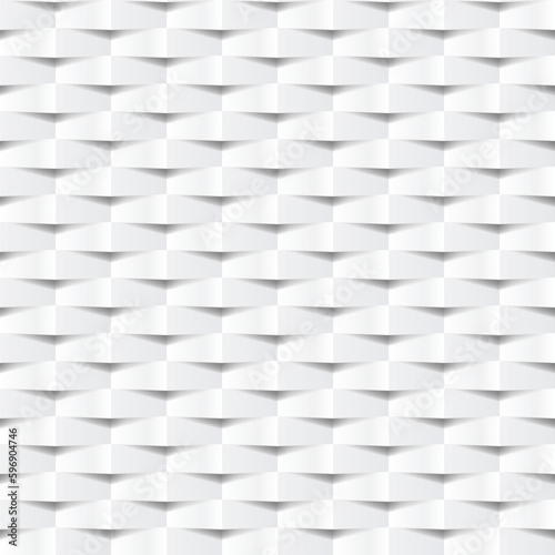 Abstract bright white background - Geometric texture stock illustration